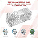 Trap Humane Possum Cage Live Animal Safe Catch Rabbit Cat Hare Fox Bird-3