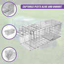 Trap Humane Possum Cage Live Animal Safe Catch Rabbit Cat Hare Fox Bird-10