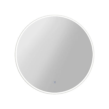 80cm LED Wall Mirror Bathroom Mirrors Light Decor Round