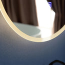 90cm LED Wall Mirror Bathroom Mirrors Light Decor Round-5