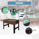 4FT 3-in-1 Games Foosball Soccer Hockey Pool Table-7