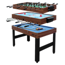 4FT 3-in-1 Games Foosball Soccer Hockey Pool Table-1