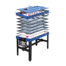 4FT 12-in-1 Combo Games Tables Foosball Soccer Basketball Hockey Pool Table Tennis-1