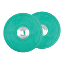 Set of 2 x 10KG PRO Olympic Rubber Bumper Weight Plate-1