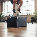 3 IN 1 Foam Plyo Games Plyometric Jump Box-6