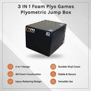3 IN 1 Foam Plyo Games Plyometric Jump Box-8