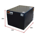 3 IN 1 Foam Plyo Games Plyometric Jump Box-11
