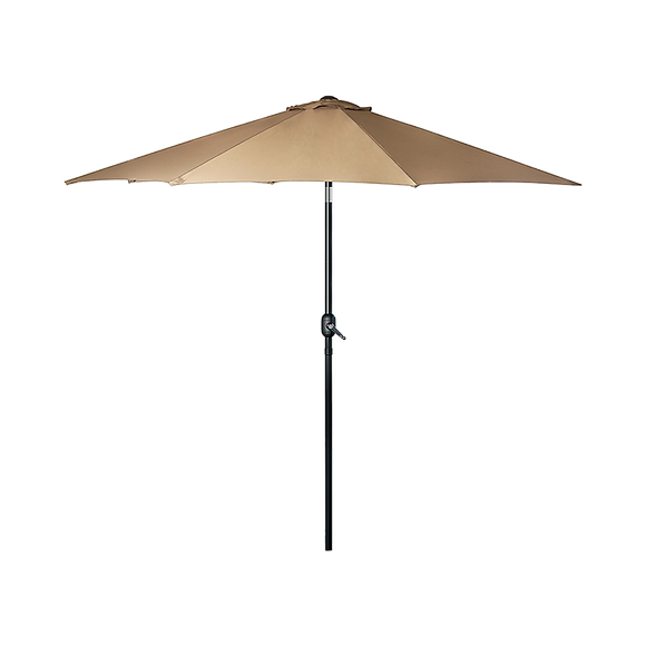 9FT Patio Umbrella Outdoor Garden Table Umbrella with 8 Sturdy Ribs