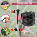 50M Hose Garden Irrigation System Plant Watering DIY Micro Drip Kits-14