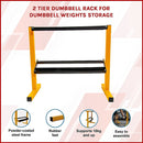 2 Tier Dumbbell Rack for Dumbbell Weights Storage-3