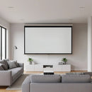100 Inch 16:9 Manual Pull Down Outdoor Projector Projection Screen Theater Movie-4