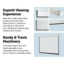 100 Inch 16:9 Manual Pull Down Outdoor Projector Projection Screen Theater Movie-6