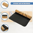 Natural Cork TPE Yoga Mat Sports Eco Friendly Exercise Fitness Gym Pilates-9