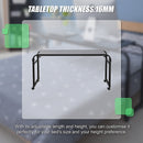 Overbed Table Work Laptop Desk with Wheels-6