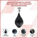 Boxing Speed Bag PU Leather MMA Punching Focus Bag Muay Thai Training Speed-3