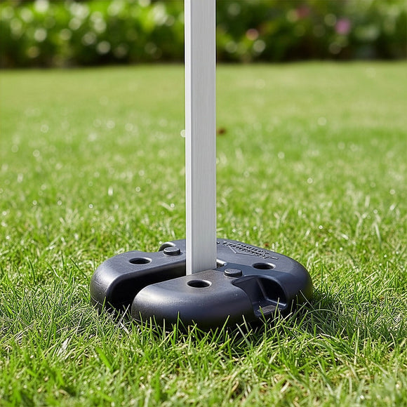 4pcs Outdoor Canopy Tent Leg Weights Anchor Stand Heavy Duty Gazebo Discs Base