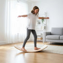 Balance Board Beam Seesaw Wooden Child Kids Adult Yoga-5