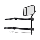 2x Towing Mirrors Pair Clip on Multi Fit Clamp On Towing Caravan 4X4 Trailer-1