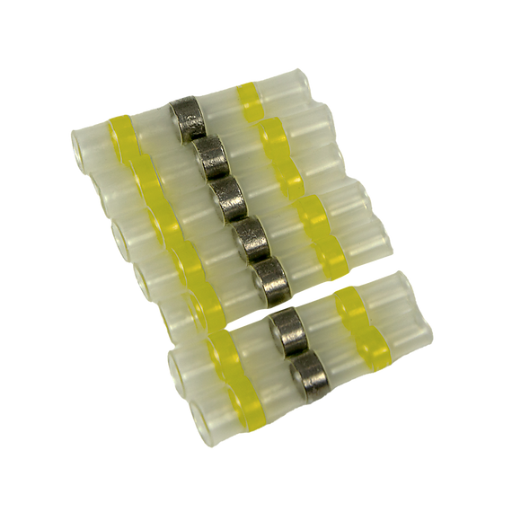 250PCS Waterproof Solder Seal Sleeve Heat Shrink Butt Wire Connectors Terminals