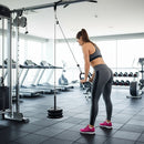Pulley System Cable Attachment Pull Down Machine DIY Home Gym Workout Kit-5