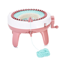 DIY Knitting Machine Smart Weaving Knit Rotating Kids Toy Scarf Sock Hat Gift-1