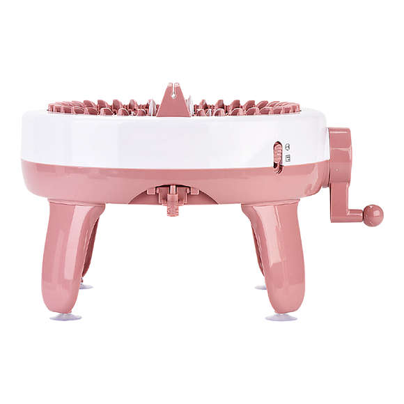 DIY Knitting Machine Smart Weaving Knit Rotating Kids Toy Scarf Sock Hat Gift