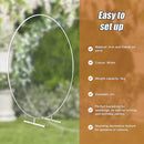 2M Wedding Hoop Round Circle Arch Backdrop Flower Display Stand Frame Background-10