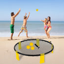 Mini Volleyball Set Outdoor Game Garden Beach Net Ball Kit Sport Toys-2