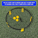 Mini Volleyball Set Outdoor Game Garden Beach Net Ball Kit Sport Toys-7