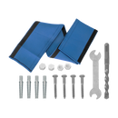 Swimming Pool Hand Rail Step Grab Rail 76.2x55.8cm with Drill Bit-4