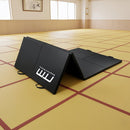 Folding Black Exercise Mat – Gymnastics, Martial Arts, Yoga, Karate & Judo Training-5