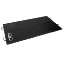 Folding Black Exercise Mat – Gymnastics, Martial Arts, Yoga, Karate & Judo Training-1