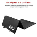 Folding Black Exercise Mat – Gymnastics, Martial Arts, Yoga, Karate & Judo Training-12