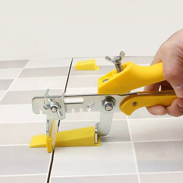 1000x Tile Leveling System Clips Levelling Spacer Tiling Tool Floor Wall - 0