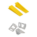 1000x Tile Leveling System Clips Levelling Spacer Tiling Tool Floor Wall-4