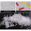 1000x Tile Leveling System Clips Levelling Spacer Tiling Tool Floor Wall-5