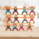 Balancing Stacking Blocks Educational Balance Wooden Acrobatic Toys Game-6