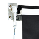 Outdoor Folding Arm Awning Retractable Sunshade Canopy Black 4.0m x 2.5m-6