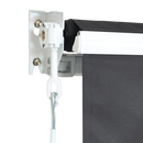 Outdoor Folding Arm Awning Retractable Sunshade Canopy Grey 5.0m x 2.5m-6