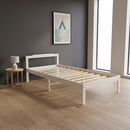 Natural Wooden Bed Frame Home Furniture-2