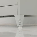 Two-Door Metal Cabinet Shelf Storage for Home Office Gym-10