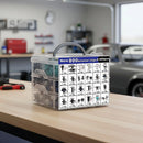 1000PCS Car Retainer Clips Auto Fasteners Push Trim Clips Pin Rivet Bumper Kit-2