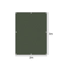 2m x 3m Army Tarp Heavy Duty 400GSM Tarpaulin Canvas Cover Waterproof Sun Blocked-7