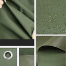 2m x 3m Army Tarp Heavy Duty 400GSM Tarpaulin Canvas Cover Waterproof Sun Blocked-5