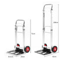 Hand Truck 2 in 1 Folding Dolly Cart 180kg Capacity Heavy Duty Aluminium-13