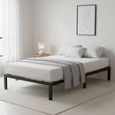Single Full Metal Bed Frame Base – Sturdy Steel Bed Base for Australian Mattress-1
