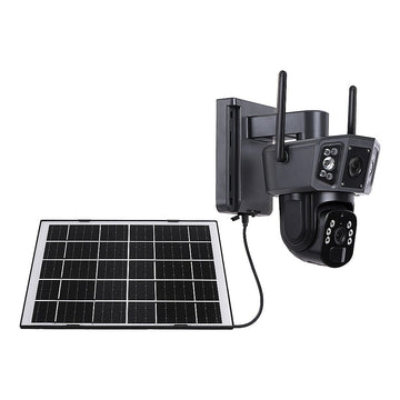 9MP Wireless Solar Camera WIFI Security Outdoor Battery PTZ CCTV Home House V380