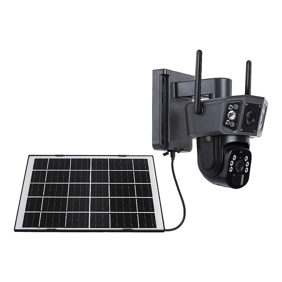 9MP Wireless Solar Camera WIFI Security Outdoor Battery PTZ CCTV Home House V380