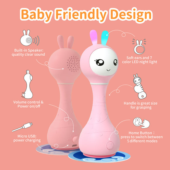Alilo Smarty Rattle R1 Pink