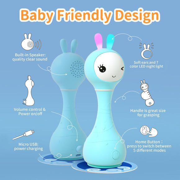 Alilo Smarty Rattle R1 Blue